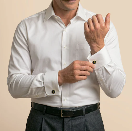 Men’s White Formal Full Sleeve Shirt