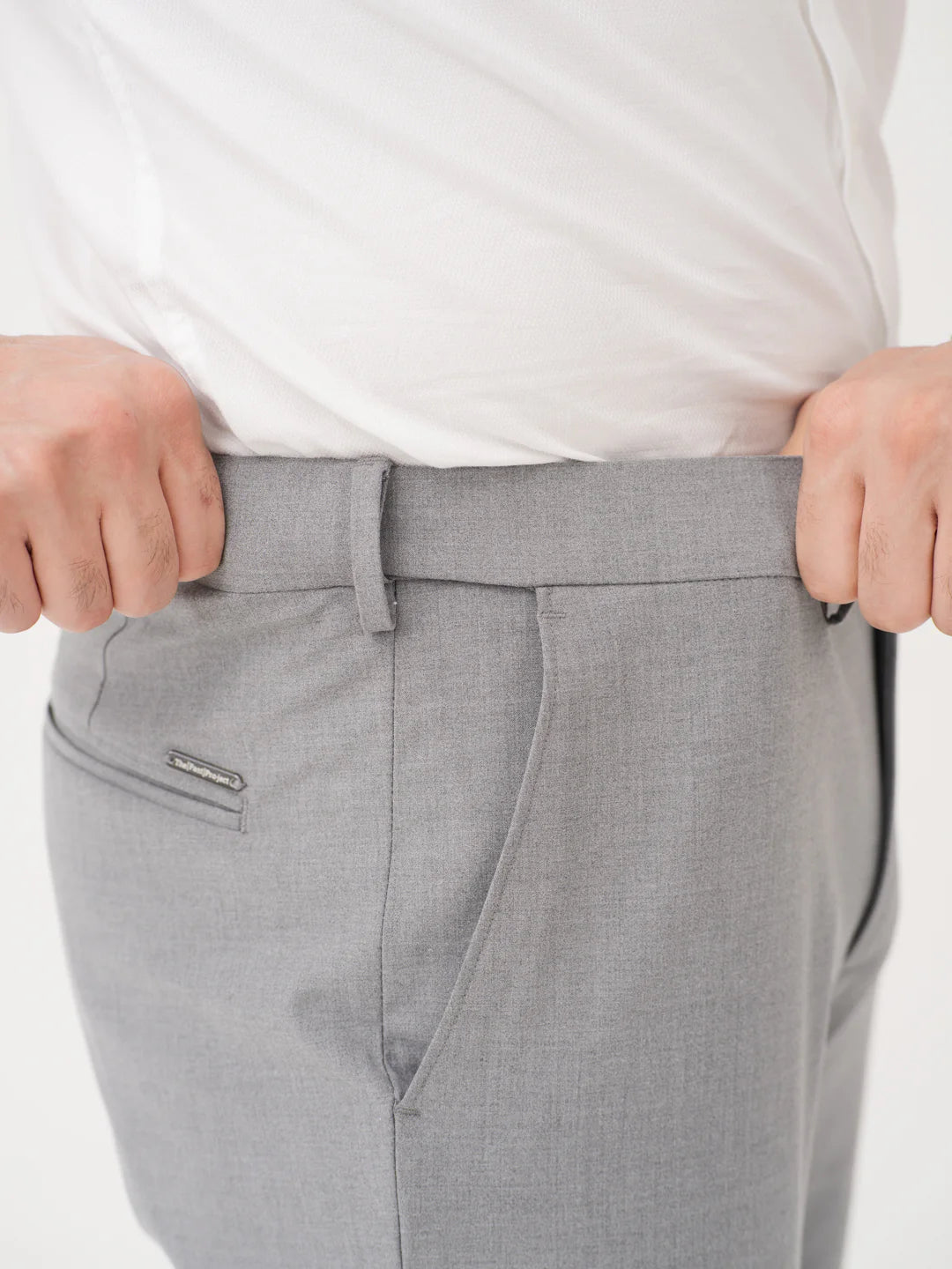 Men’s Light Gray Formal Trousers