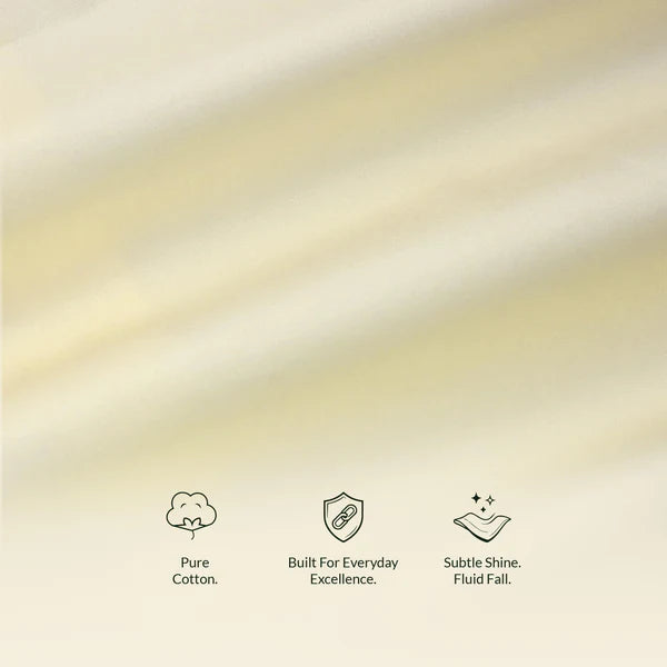 Classic Cream Formal Shirt for Men