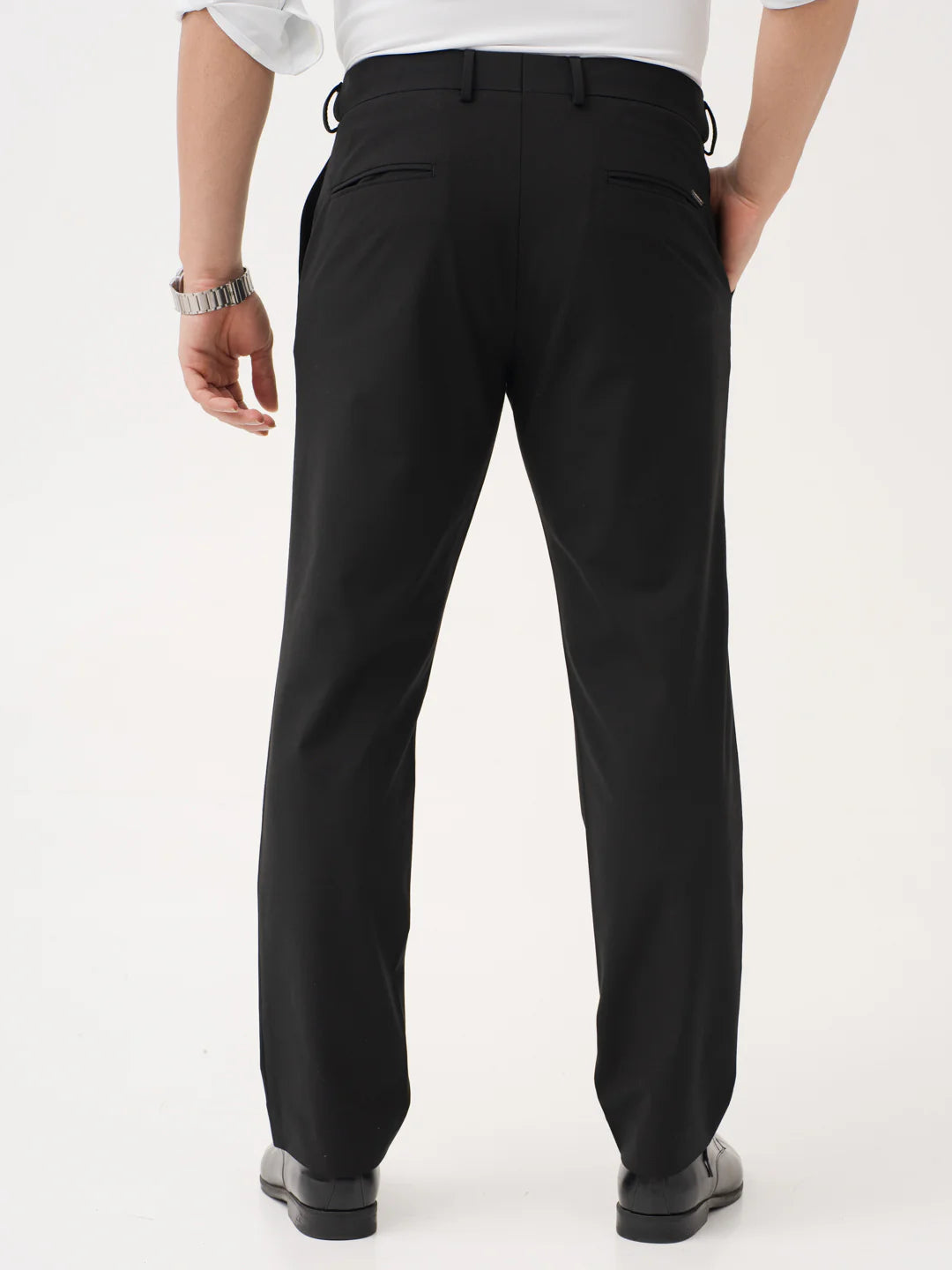 Men’s Classic Black Formal Trousers