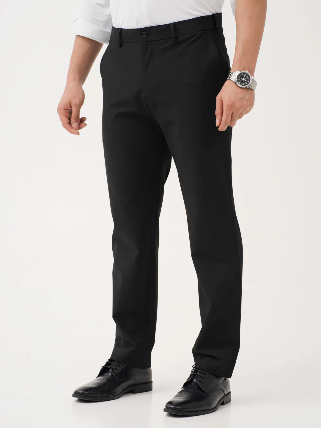 Men’s Classic Black Formal Trousers