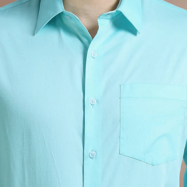 Men’s Mint Green Formal Shirt
