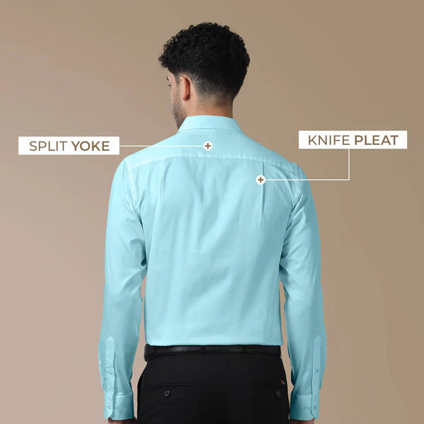 Men’s Mint Green Formal Shirt