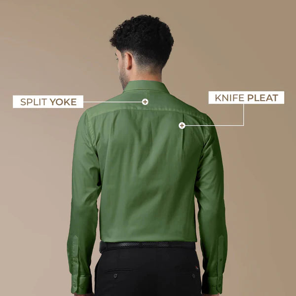 Men’s Emerald Green Formal Shirt