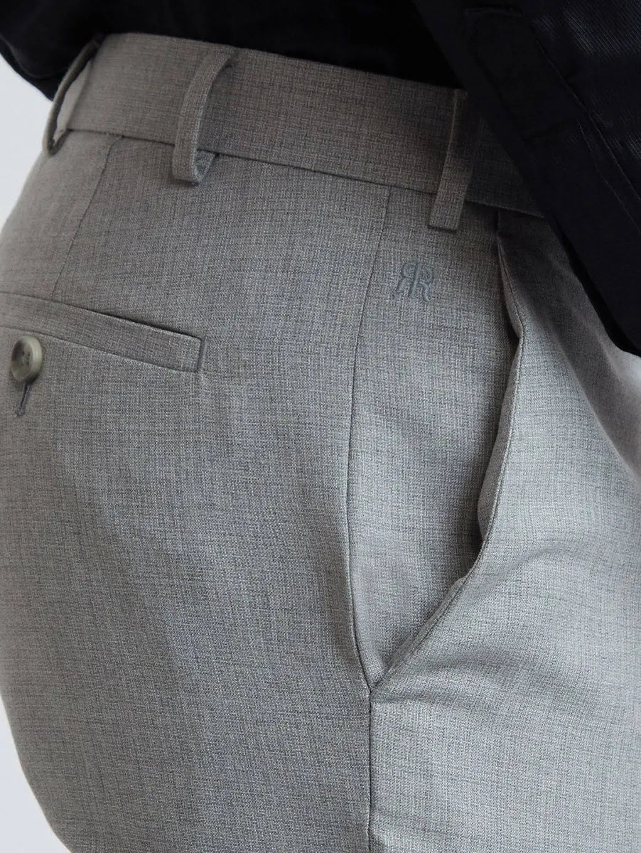 Raymond Men Slim Fit Grey Trousers